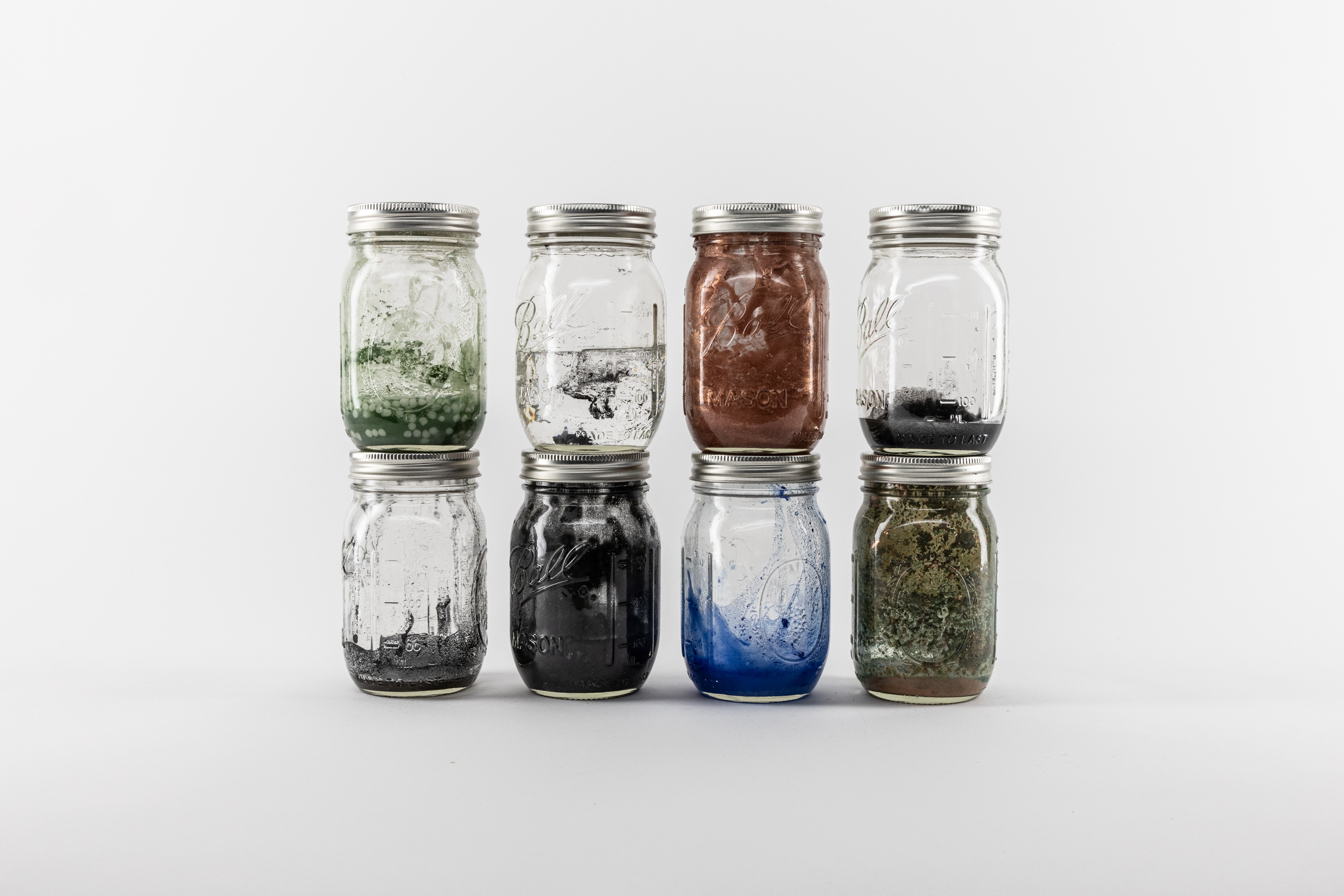 Experimental paint archive materials